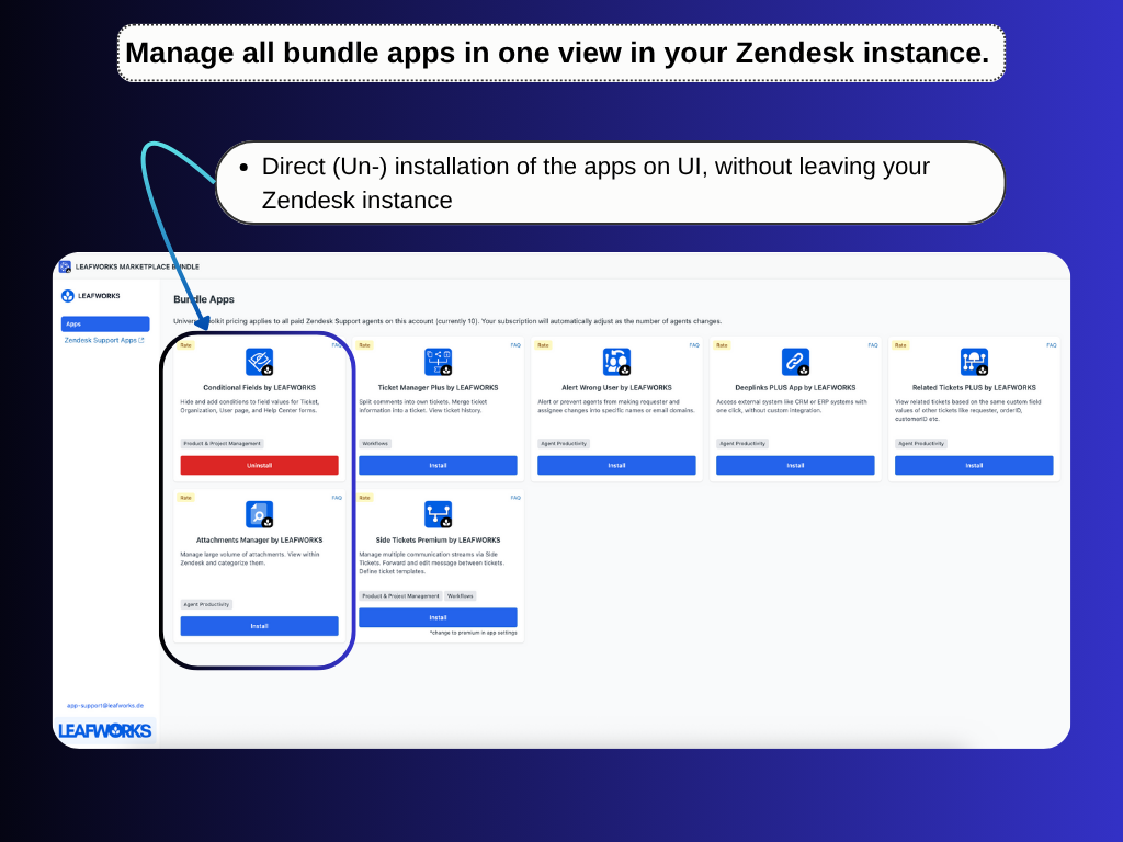 Preview image of app